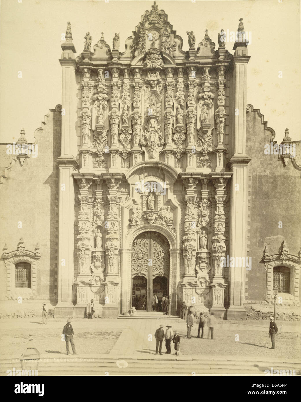 Las monjas del convento [GATE], en el ala sur, Uxmal Foto de stock