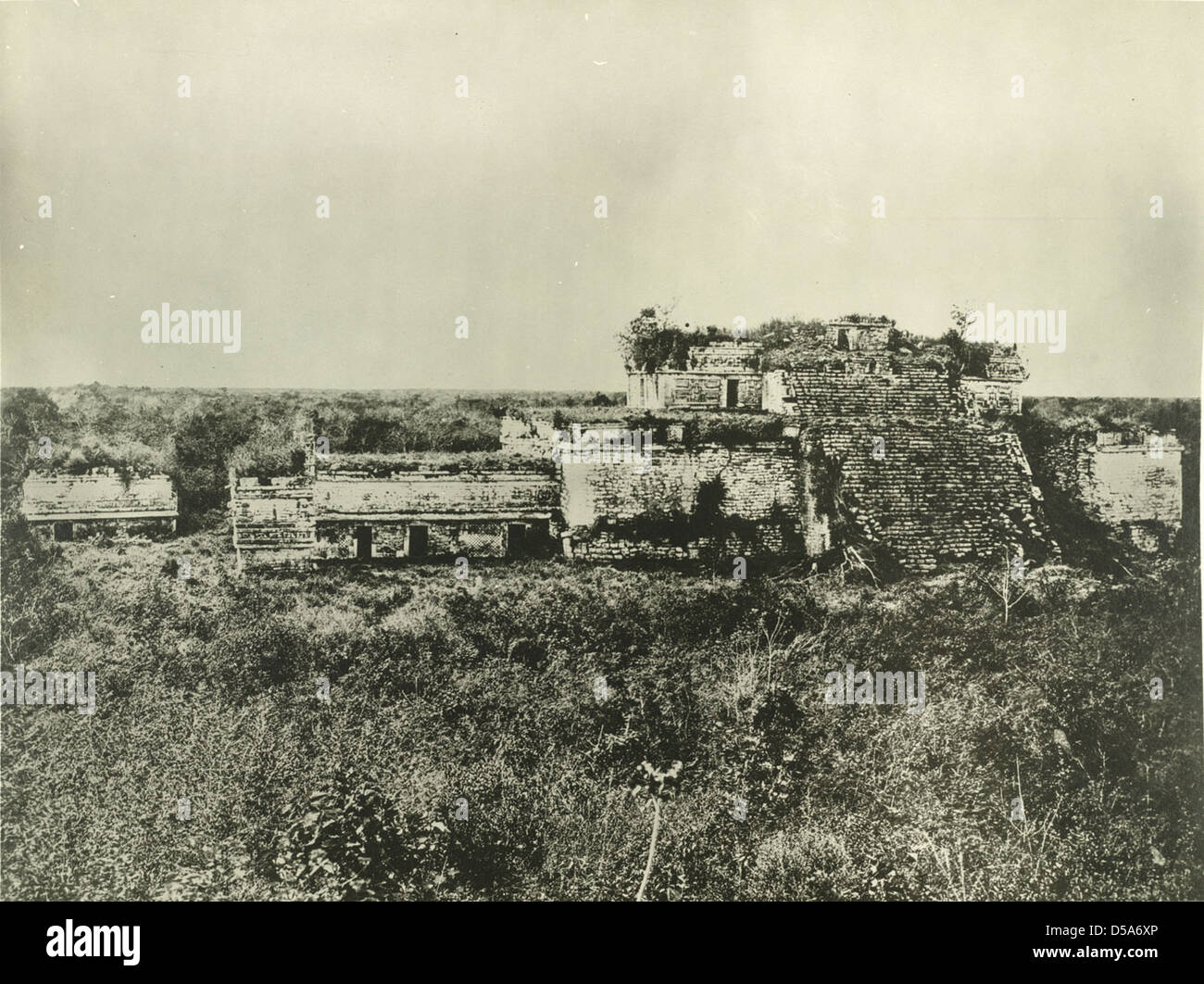 El convento, Chichén Itzá Foto de stock