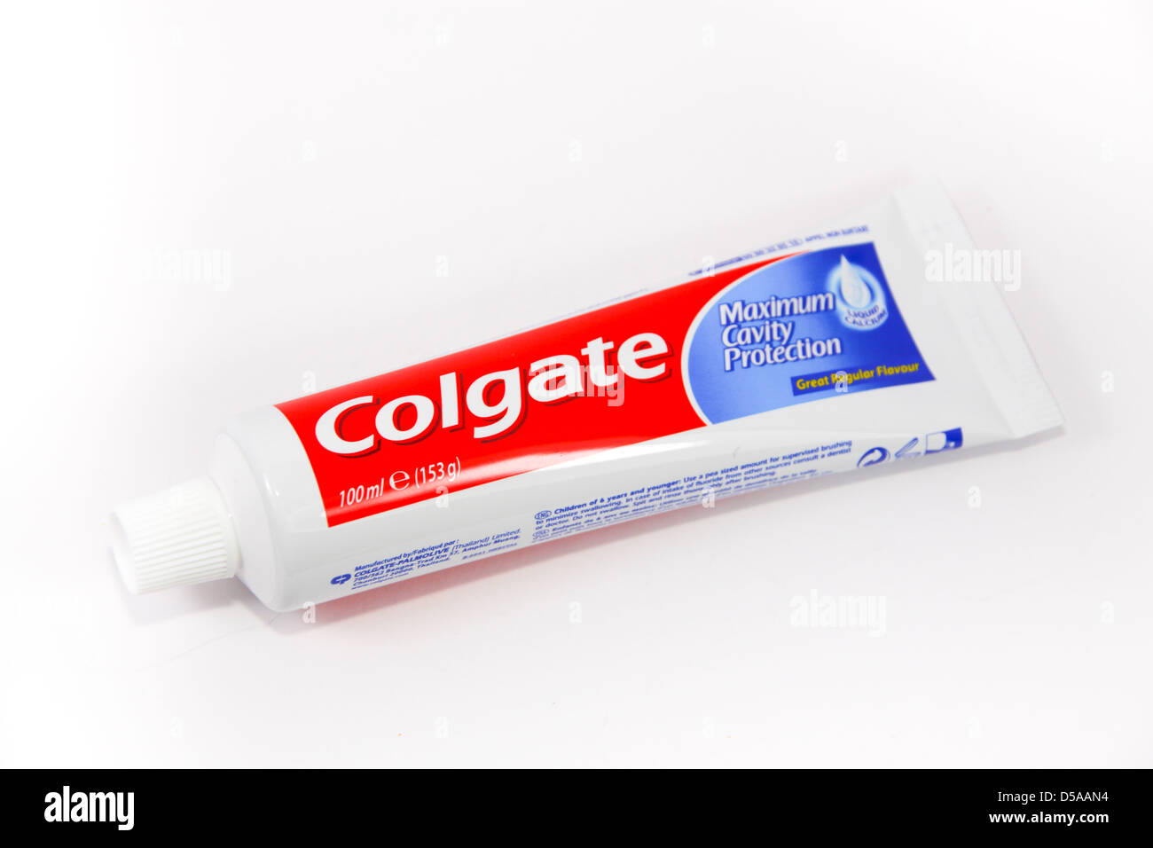 Tubo de pasta dental Colgate Fotografía de stock - Alamy