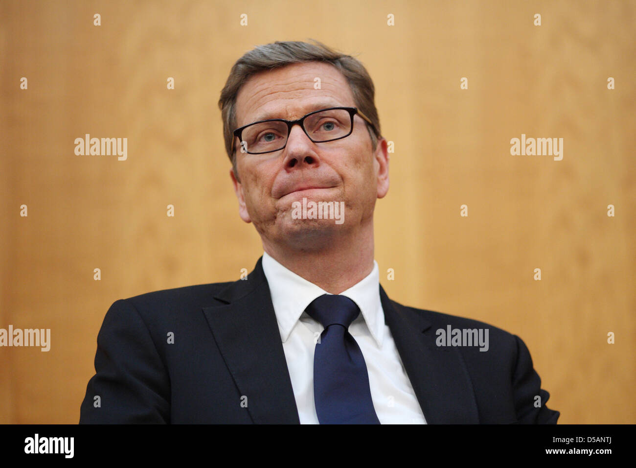 Berlín, Alemania, el Ministro de Relaciones Exteriores Guido Westerwelle, el FDP Foto de stock
