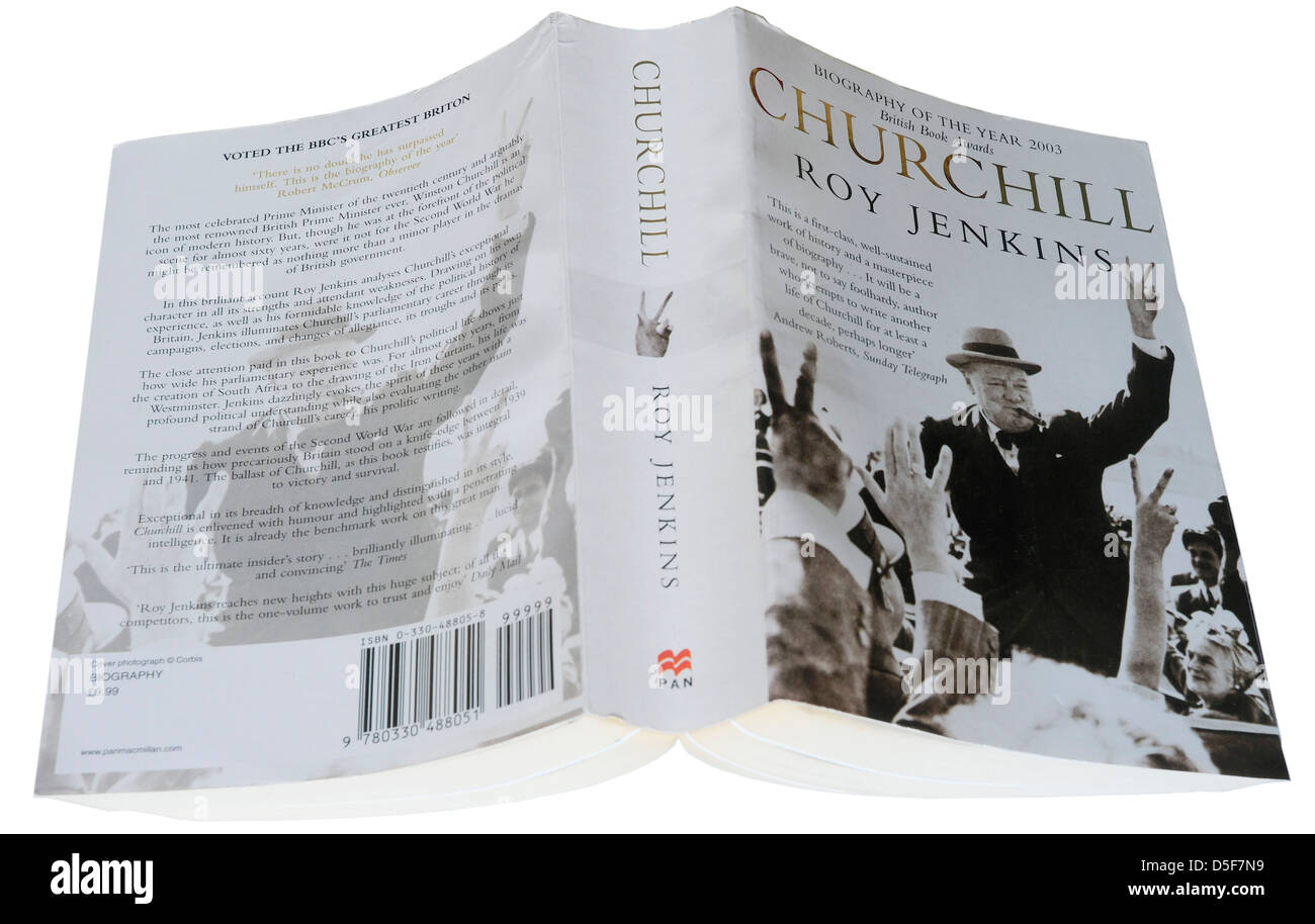 Churchill por Roy Jenkins Foto de stock