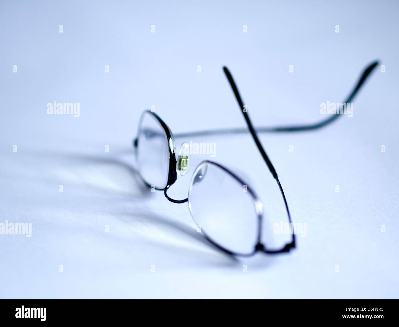 Gafas de lectura Foto de stock