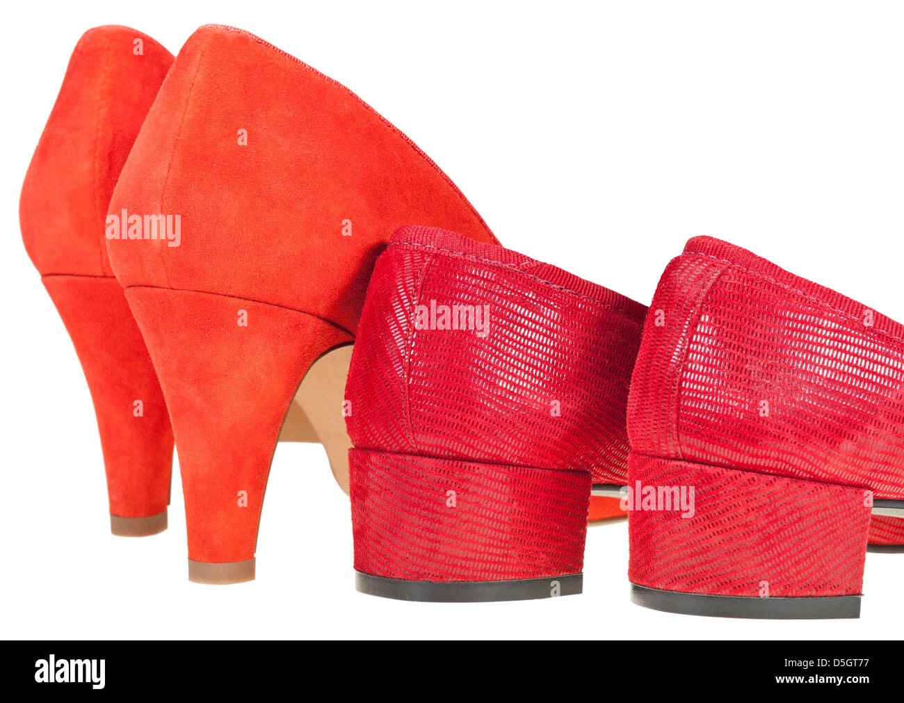 Zapatos de tacón bajo e imágenes de alta resolución - Alamy