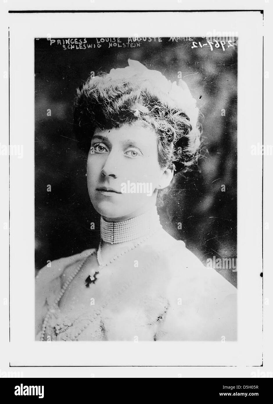 La princesa Luisa Auguste de Schleswig Holstein (LOC) Foto de stock