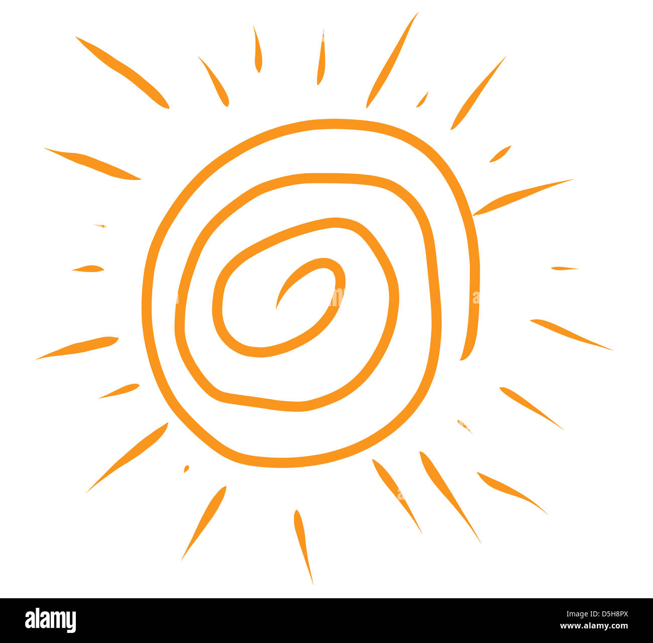 Ilustración de Sun Fotografía de stock - Alamy