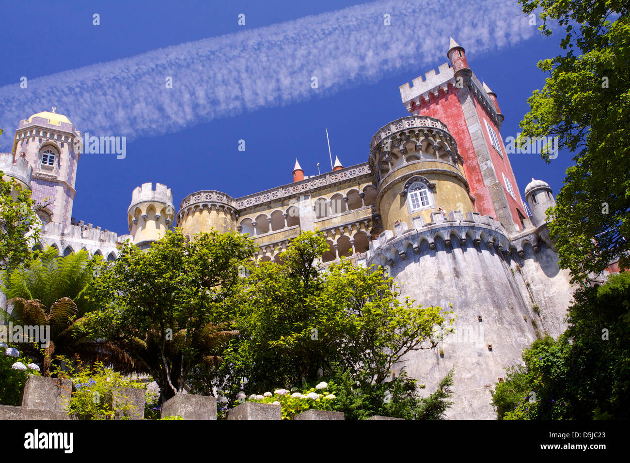 Municipio de Sintra Sintra Portugal destino turístico Foto de stock