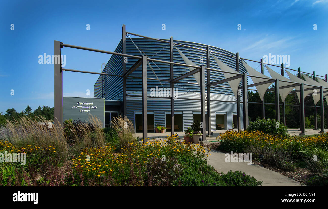 La Trueblood Performing Arts Center en Washington, Isla Door County, Wisconsin. Foto de stock