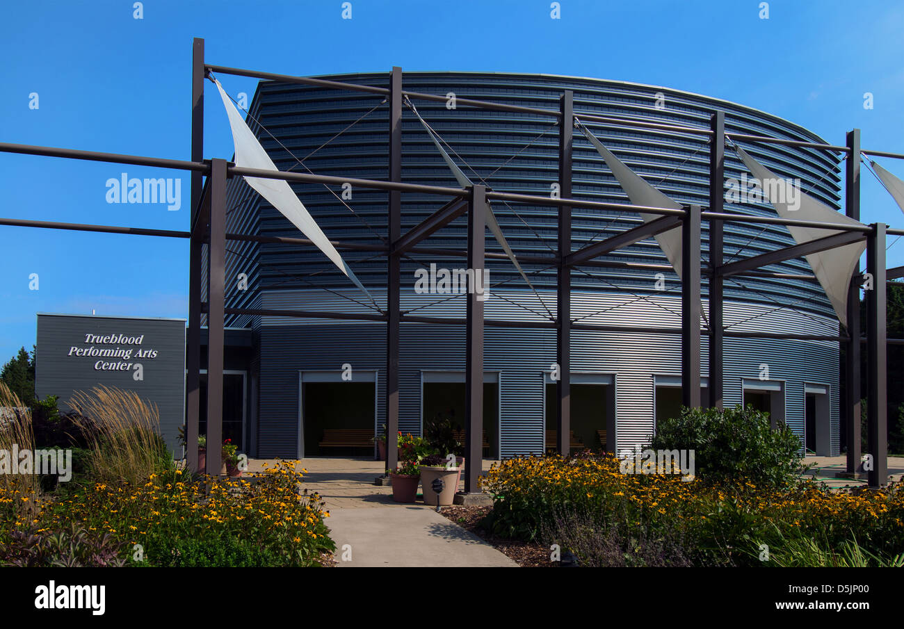 La Trueblood Performing Arts Center en Washington, Isla Door County, Wisconsin. Foto de stock