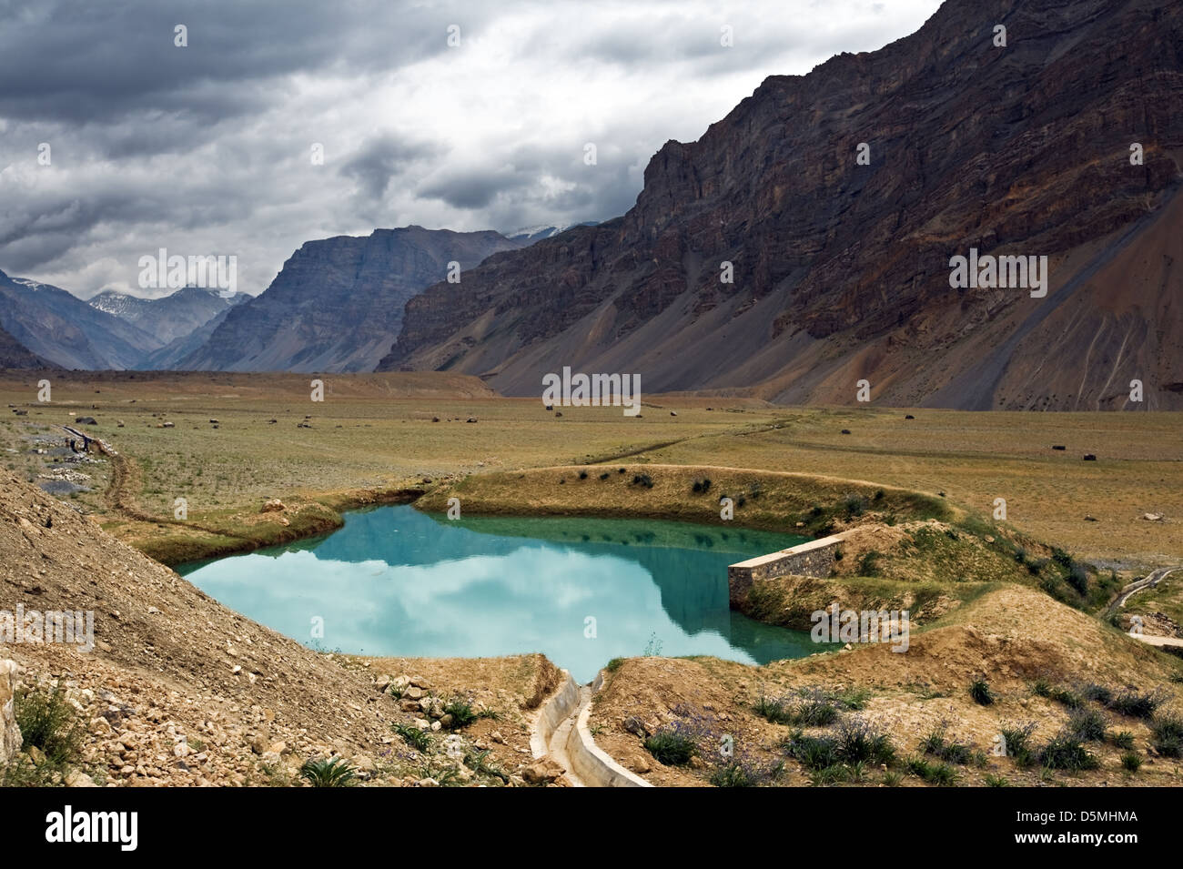 Himalaya lago en verano Foto de stock