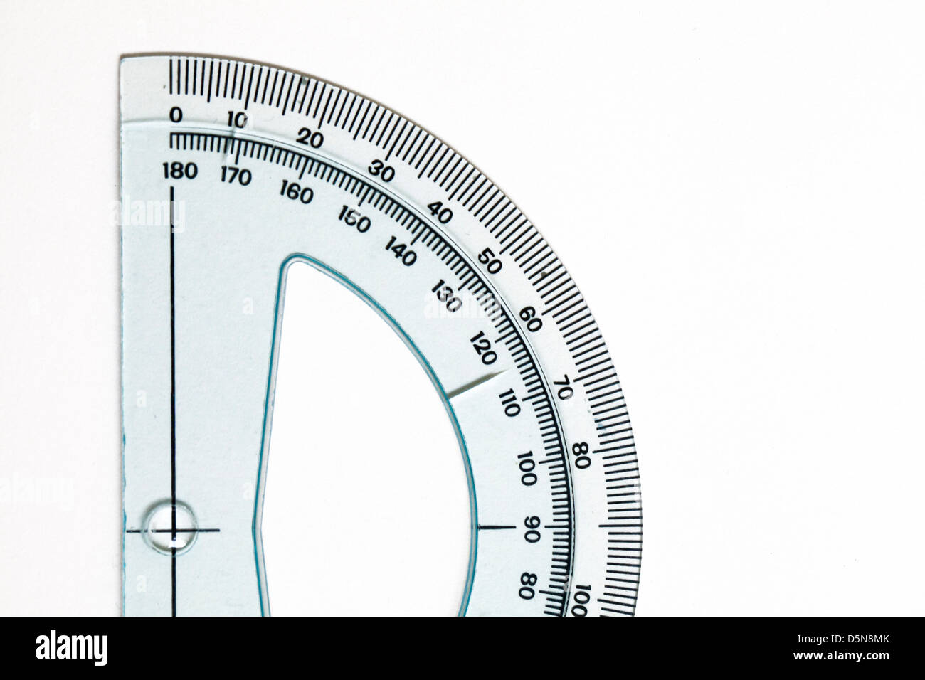 Angulo De 15 Grados Con Transportador Transportador de ángulos Fotografía de stock - Alamy