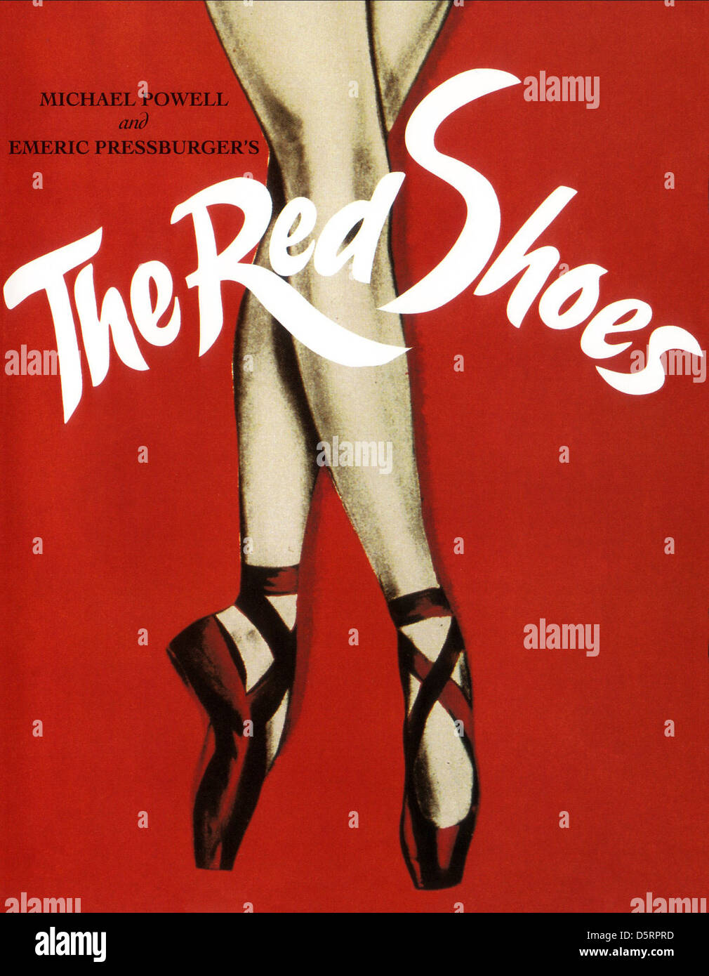 Póster de la película Las zapatillas rojas (1948 Fotografía de stock - Alamy