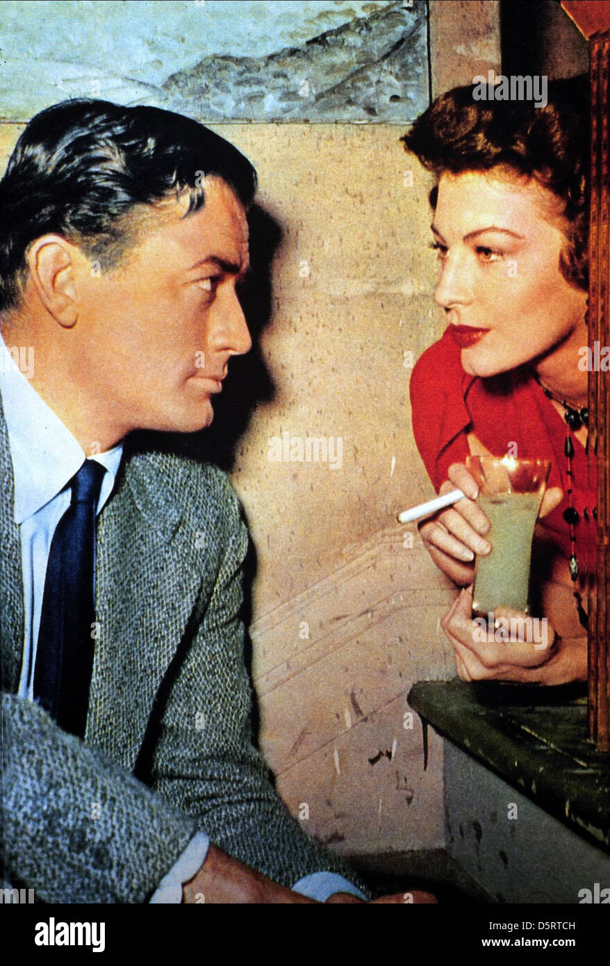 GREGORY PECK, Ava Gardner, las nieves del Kilimanjaro, 1952 Fotografía