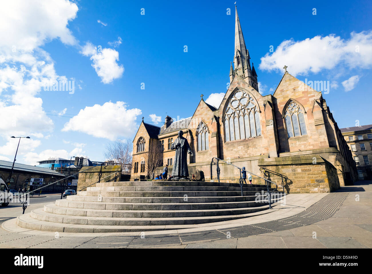 La Iglesia de la Catedral de St Mary, Newcastle Upon Tyne. Foto de stock