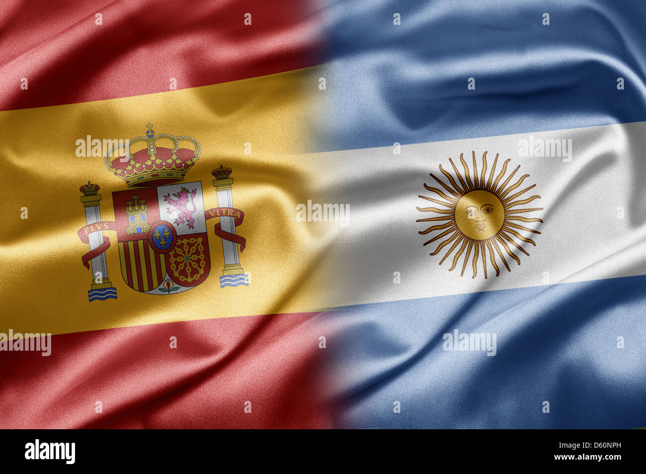 Espana Y Argentina Fotografia De Stock Alamy