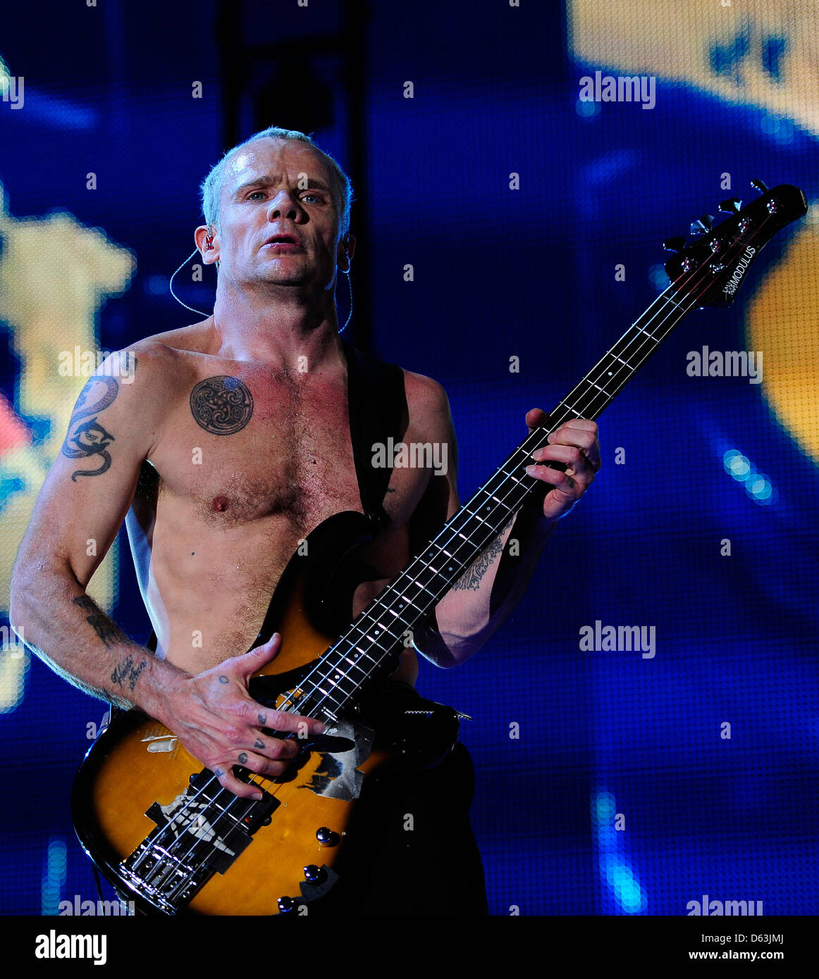 Red Hot Chili Peppers actuarán en el Palau Sant Jordi de Barcelona,  Barcelona, España - 15.12.11 Fotografía de stock - Alamy