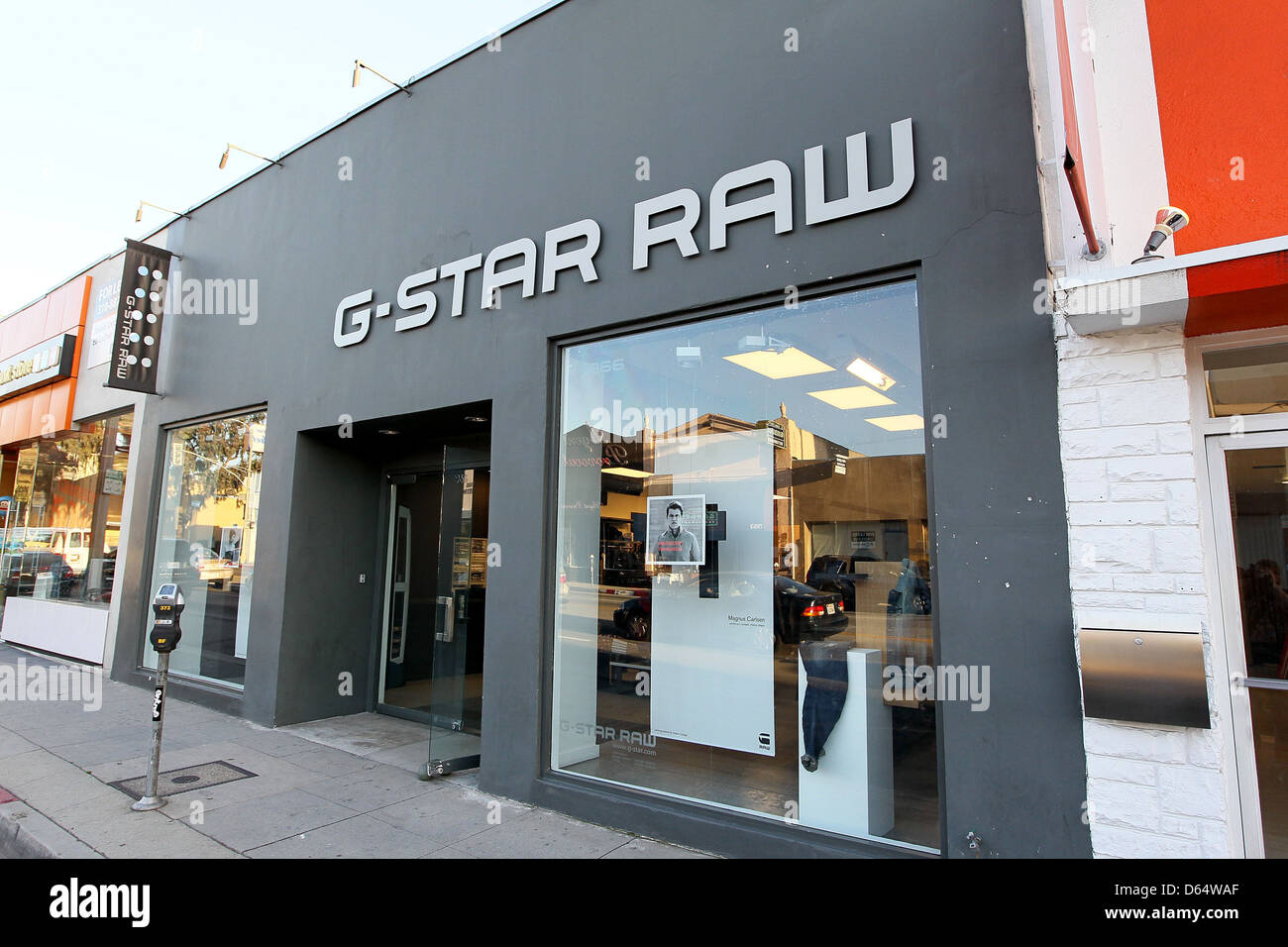 Atmósfera de G-Star Raw store en Hollywood en Los Angeles, California -  08.03.11 Fotografía de stock - Alamy