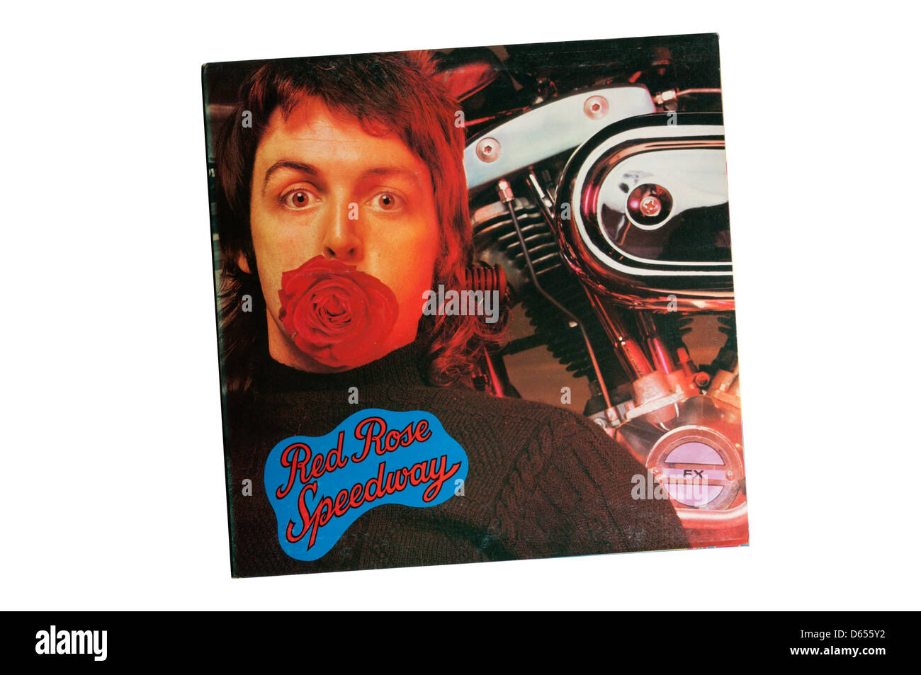 Red Rose Speedway, lanzado en 1973, fue el segundo álbum de Paul McCartney y Wings. Foto de stock