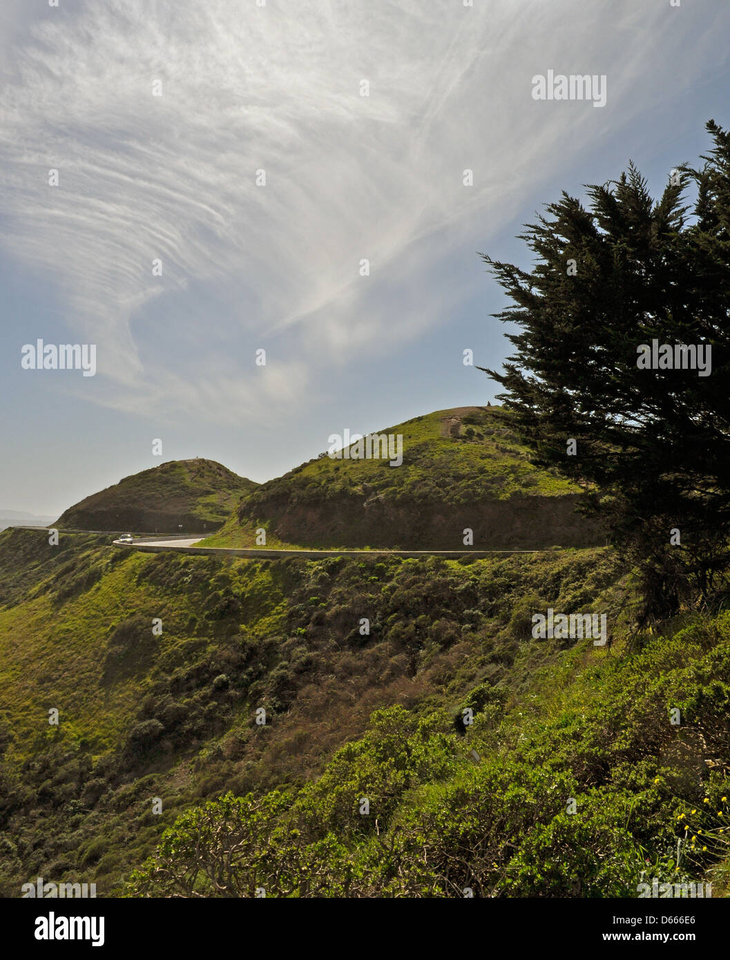 Twin Peaks, San Francisco, California, EE.UU. Foto de stock