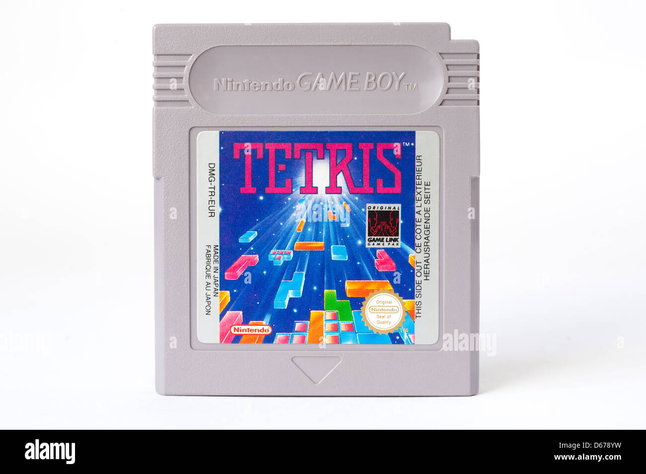 Cartucho de juego Tetris para Nintendo Game Boy Fotografía de stock - Alamy