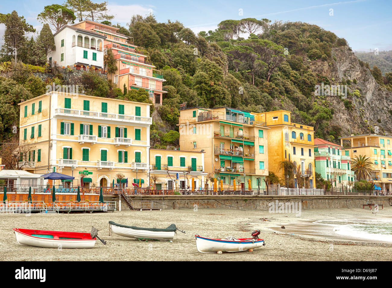 De Monterosso Al Mare, Cinque Terre, Liguria, Italia Foto de stock
