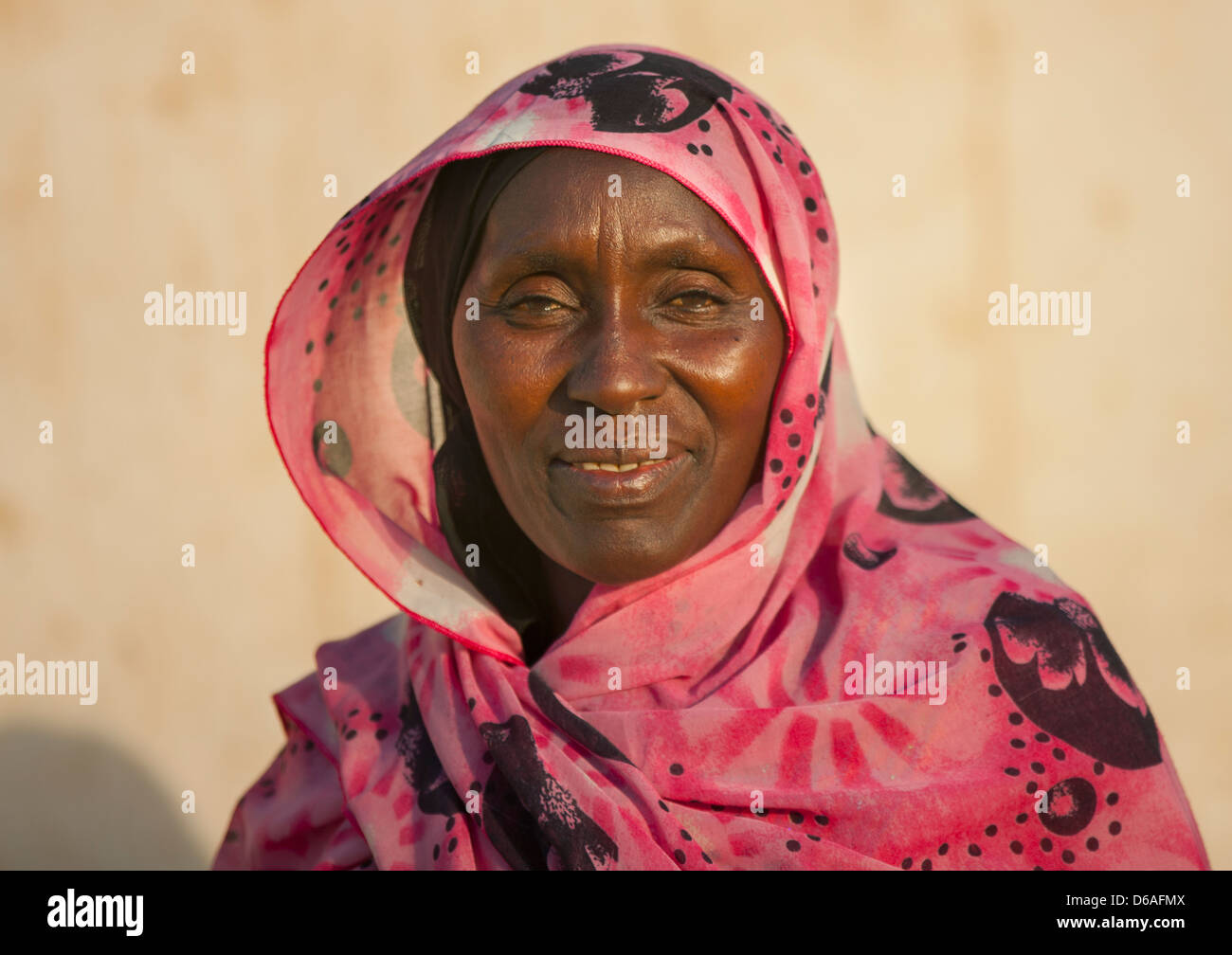 Mujer sudanesa, Kassala, Sudán Foto de stock