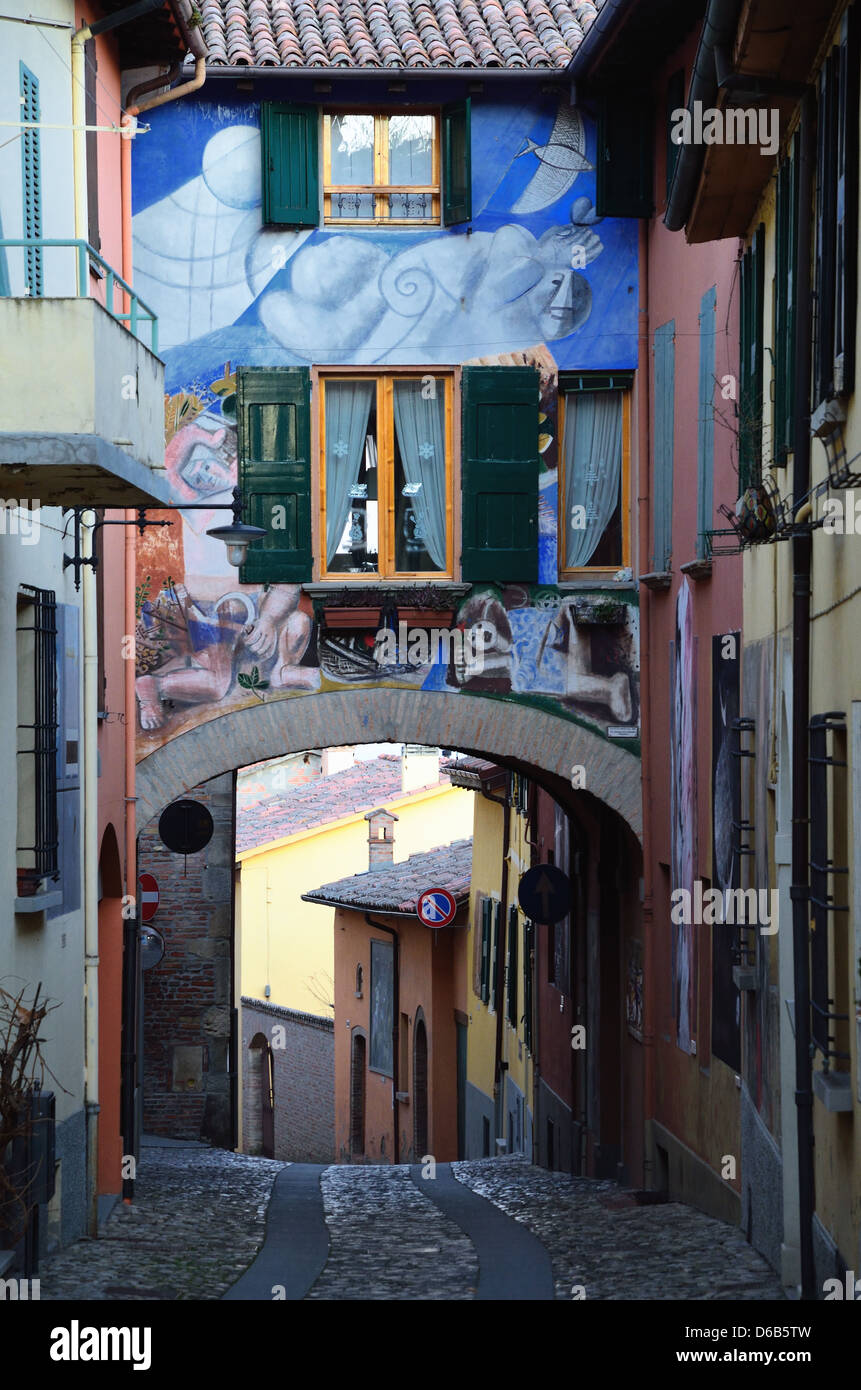 Dozza de Emilia Romagna de Italia por Andrea quercioli Foto de stock