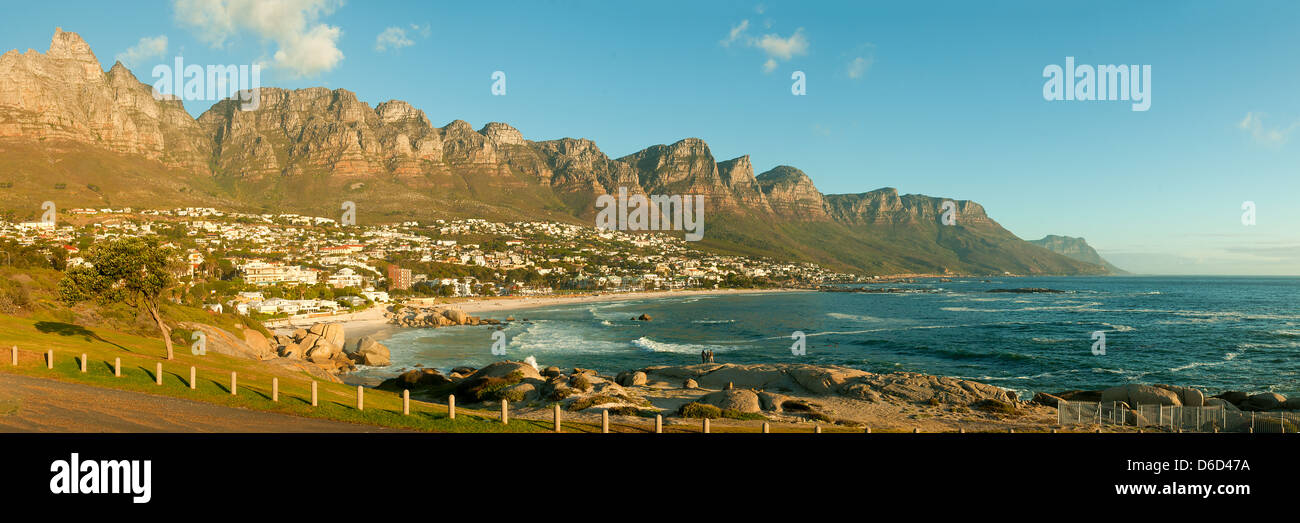 Camps Bay, Ciudad del Cabo, Western Cape, Sudáfrica Foto de stock