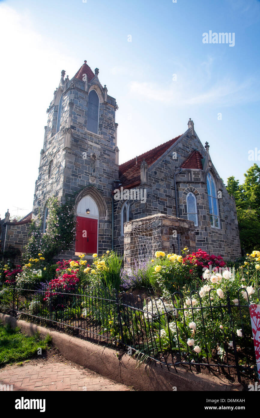 Georgetown Lutheran Church, Virginia Foto de stock