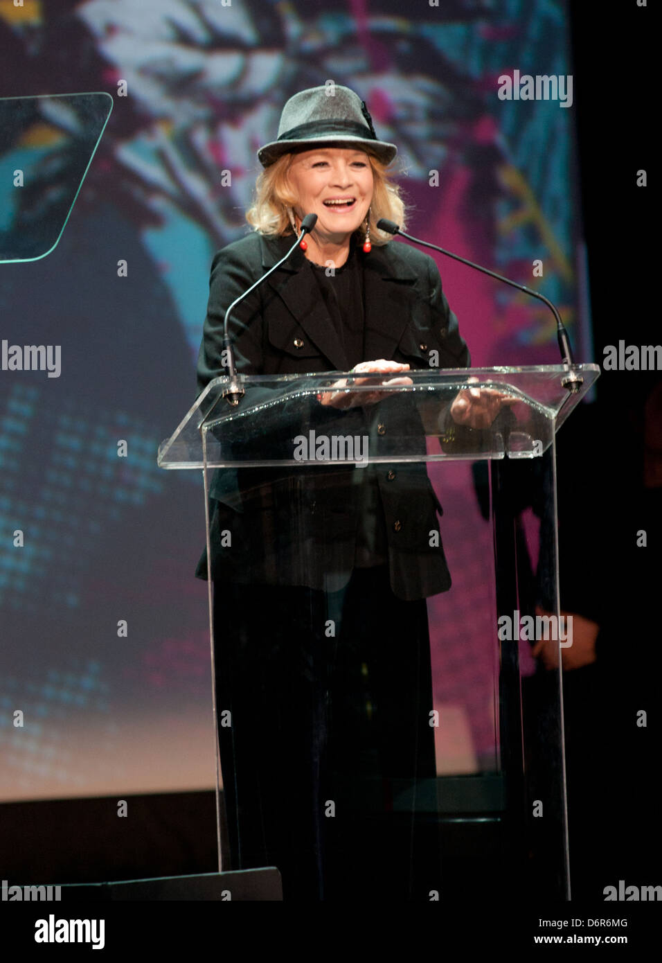 Angie Dickinson la película Texas Hall of Fame Awards show en vivo de