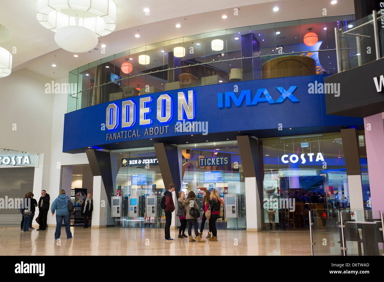 Odeon cine Imax en el Metrocentre. Foto de stock
