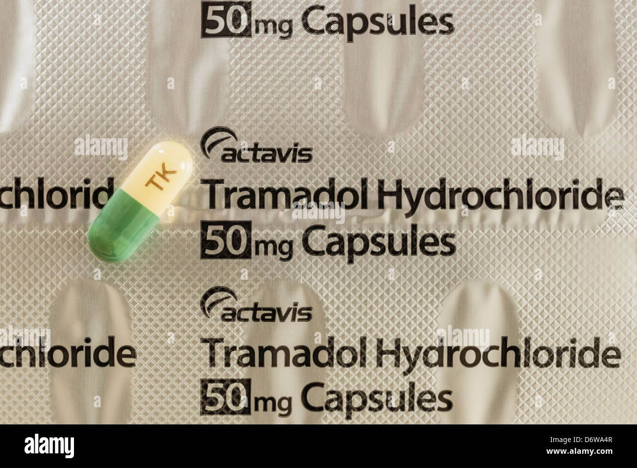 Tramadol Clorhidrato Capsulas 50 Mg