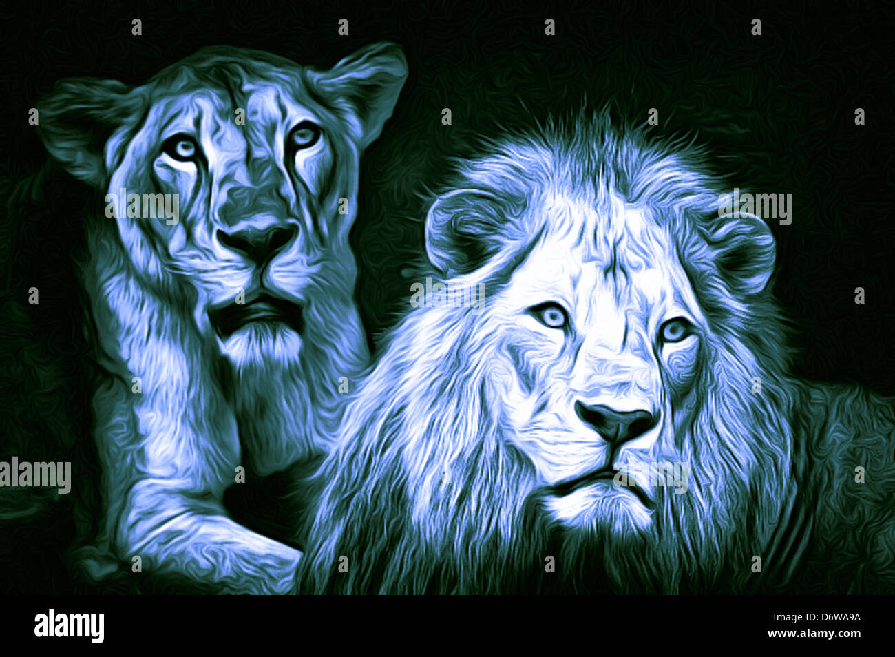Top 84+ imagen ilustraciones de leones