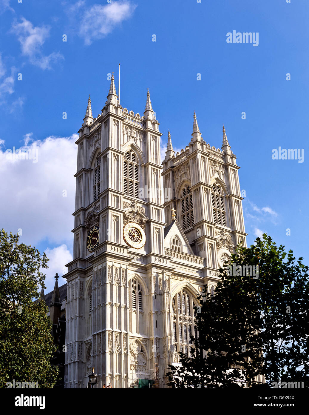 8629. La Abadía de Westminster, London, UK Foto de stock