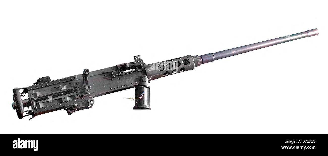 M2 .ametralladora calibre 50, Foto de stock