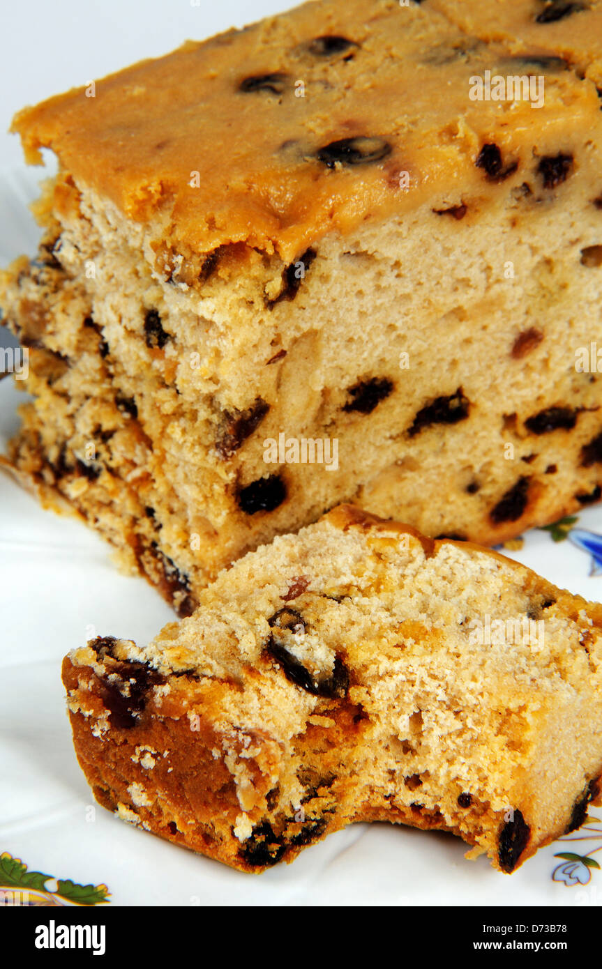Sultana Bizcocho En Un Plato Fotografia De Stock Alamy
