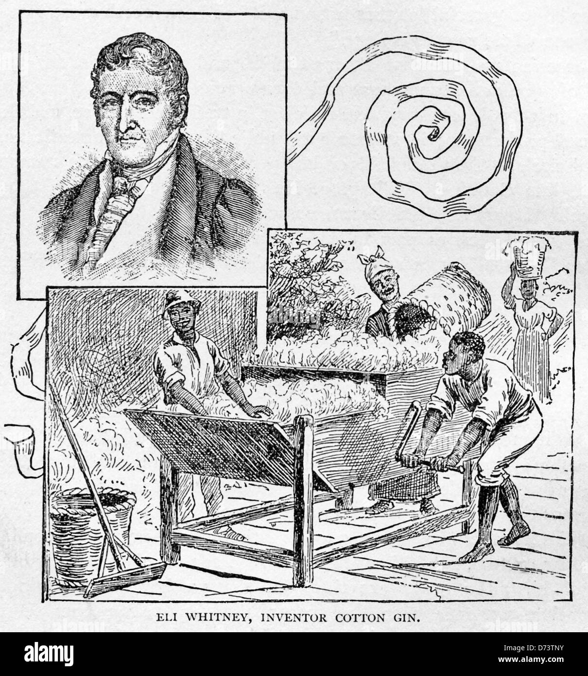 El inventor estadounidense Eli Whitney (17651825) es mejor conocido