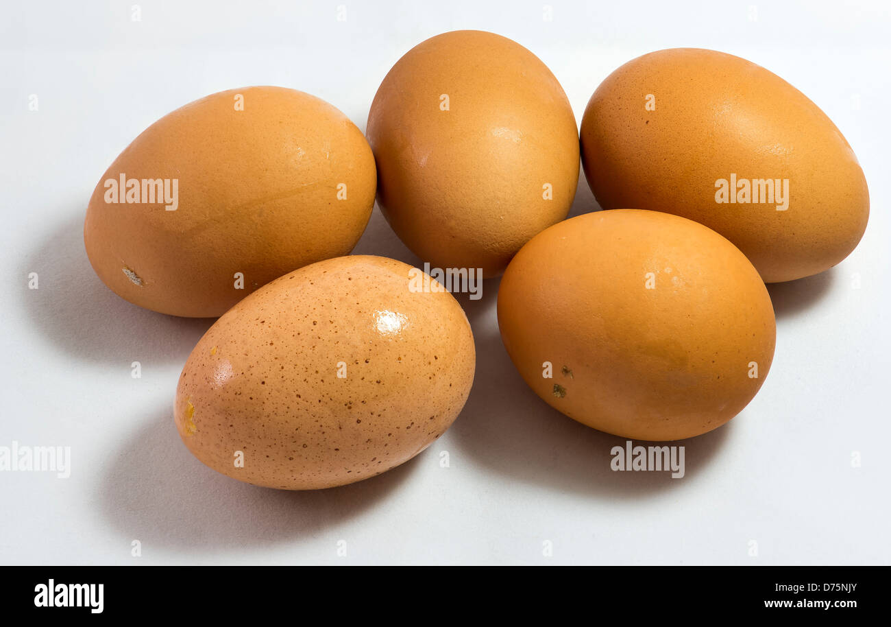 huevos Foto de stock