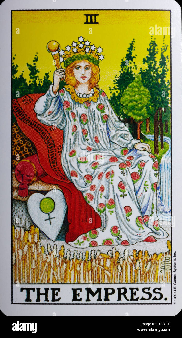 La emperatriz tarot fotografías e imágenes de alta resolución - Alamy