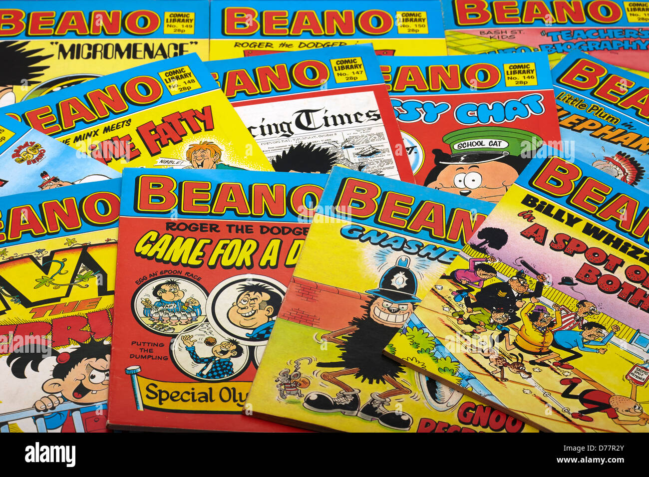 El Beano Comics Foto de stock