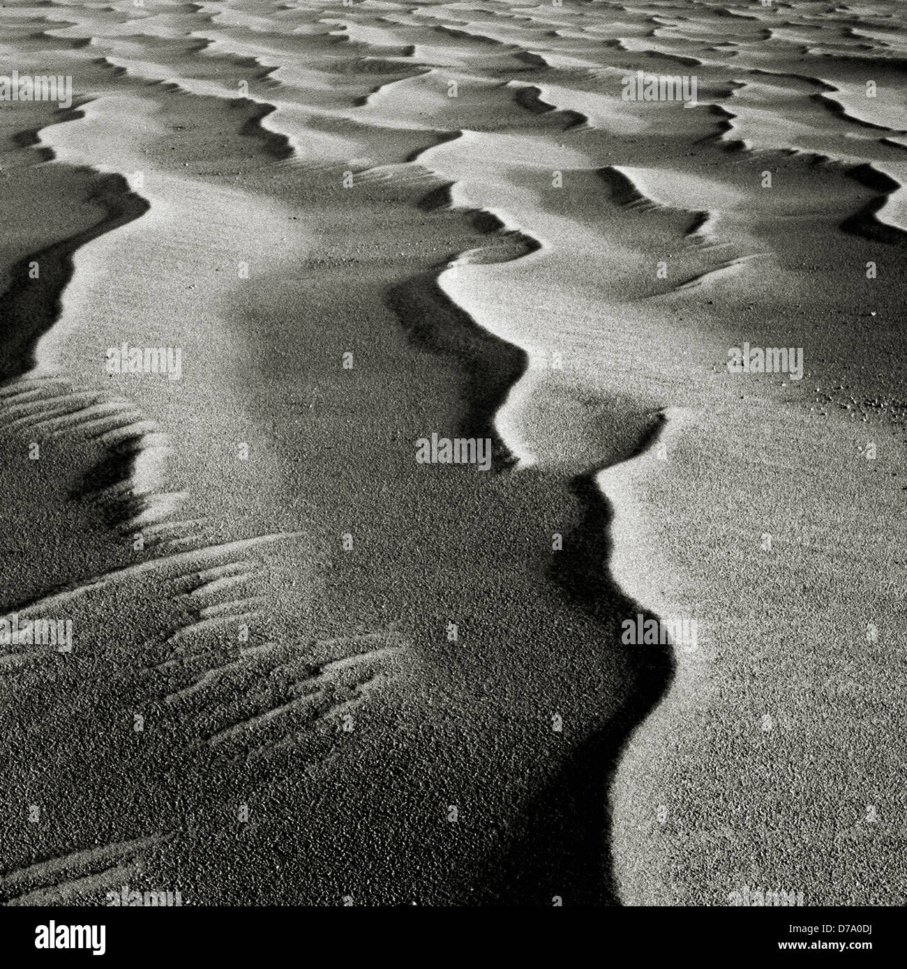 Magnífica desolación Marciano visto por Mars Rover Foto de stock