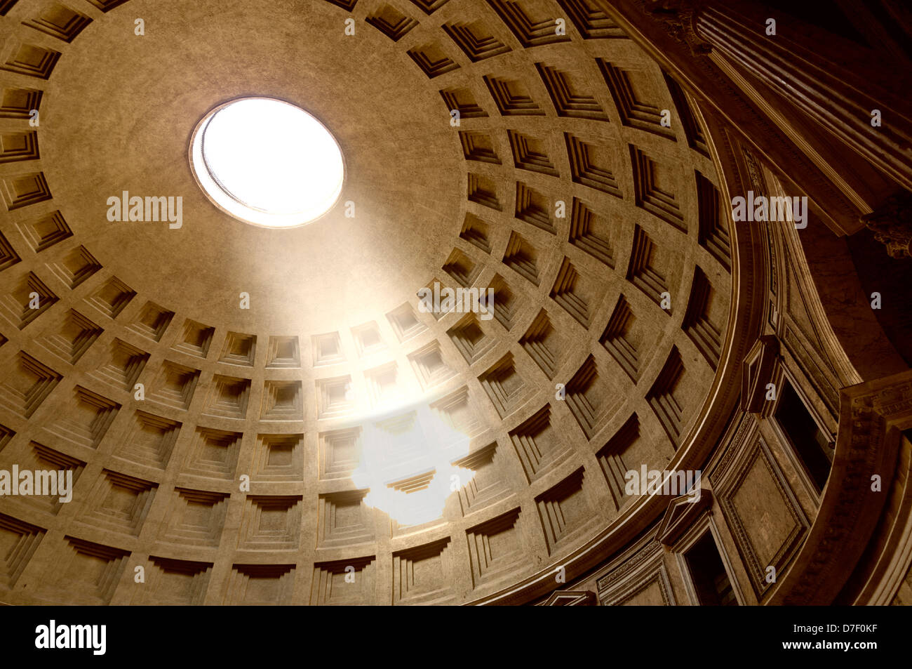 Panteón, interior. Roma, Italia Foto de stock