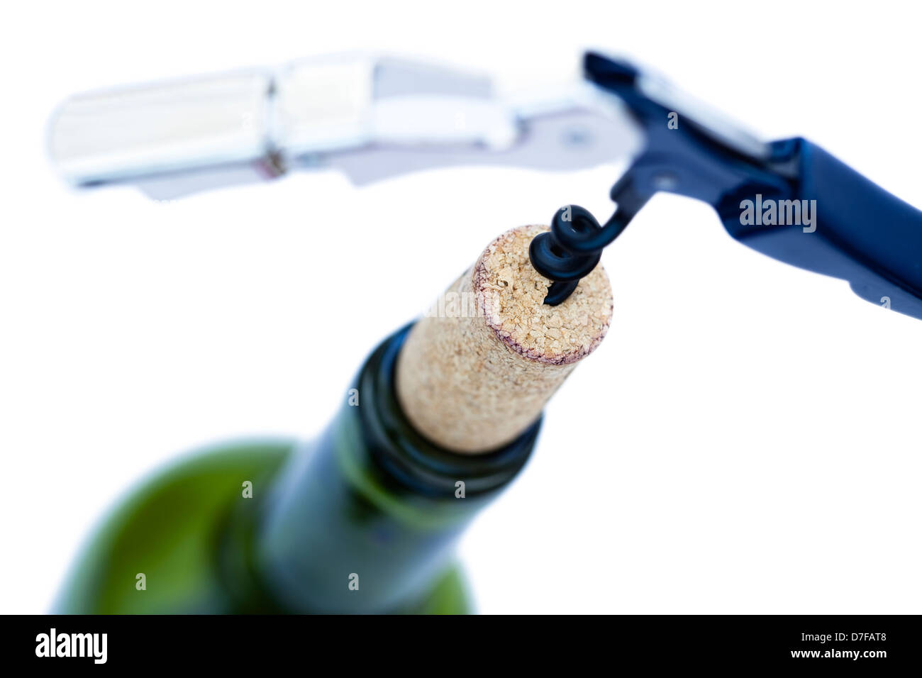 Un abridor de botellas en oriente la extracción del corcho de su