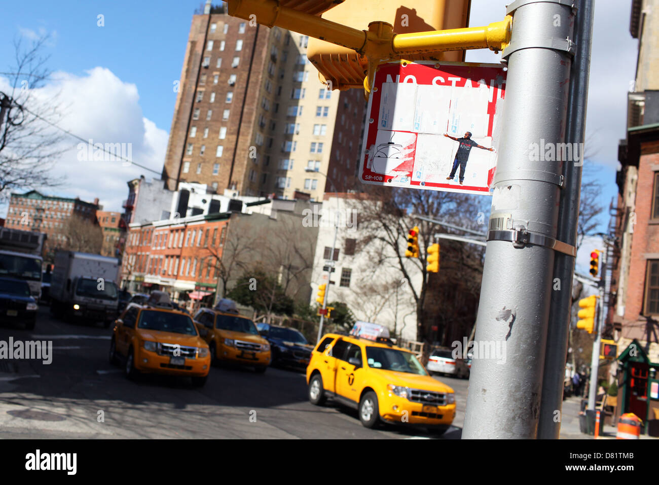 Nueva York Street Scene Foto de stock