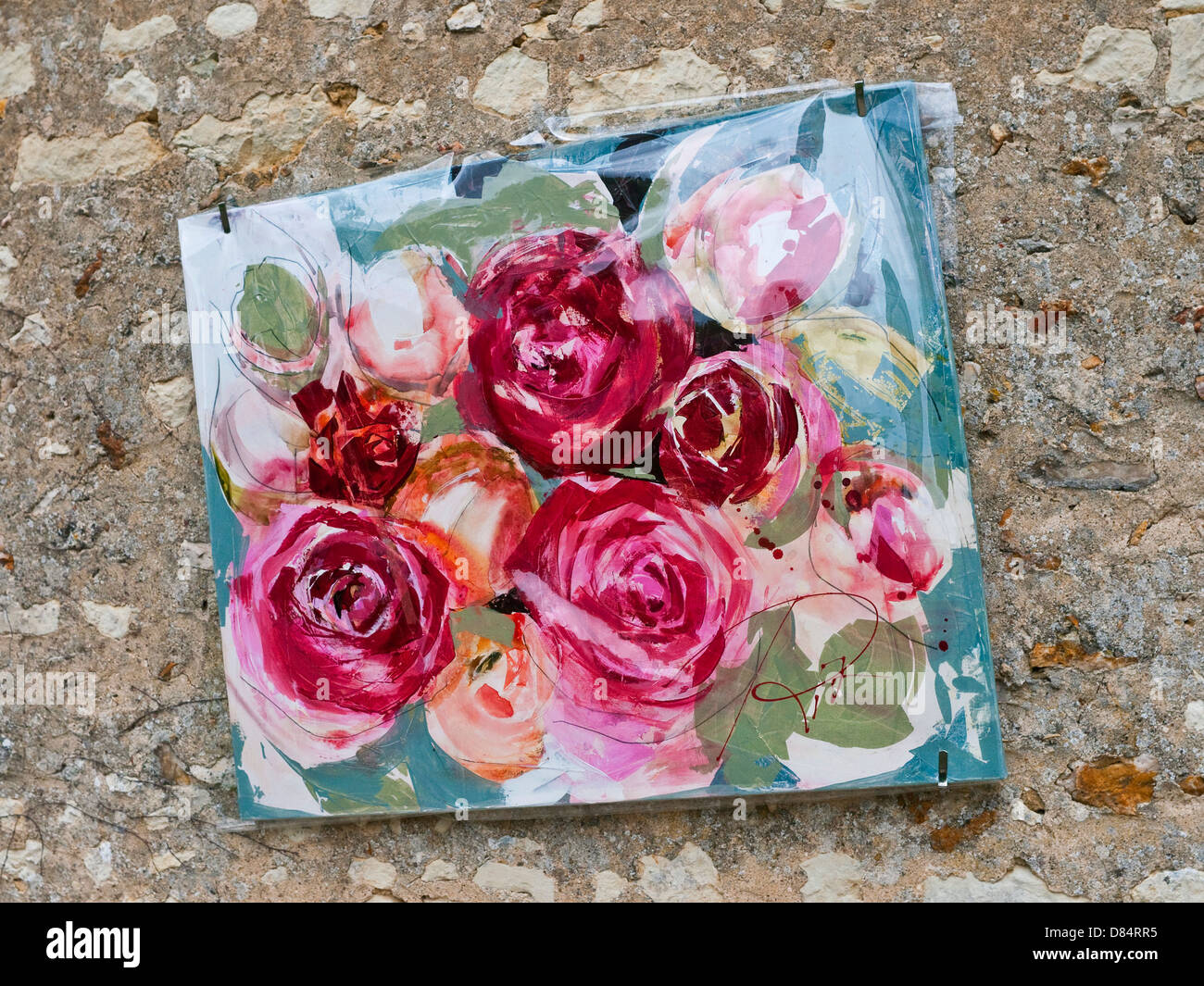 Pintura de rosas fotografías e imágenes de alta resolución - Alamy