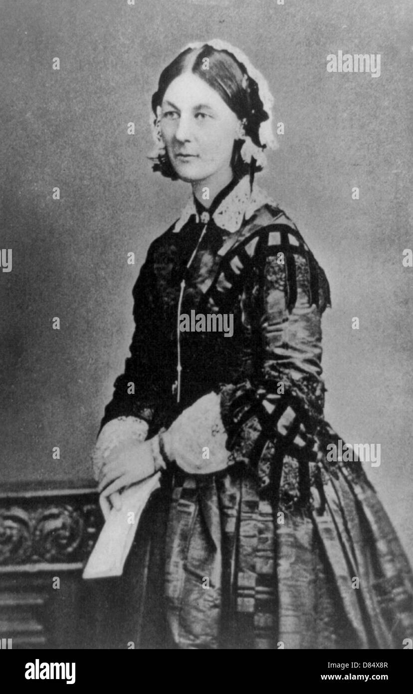 Florence Nightingale Foto de stock
