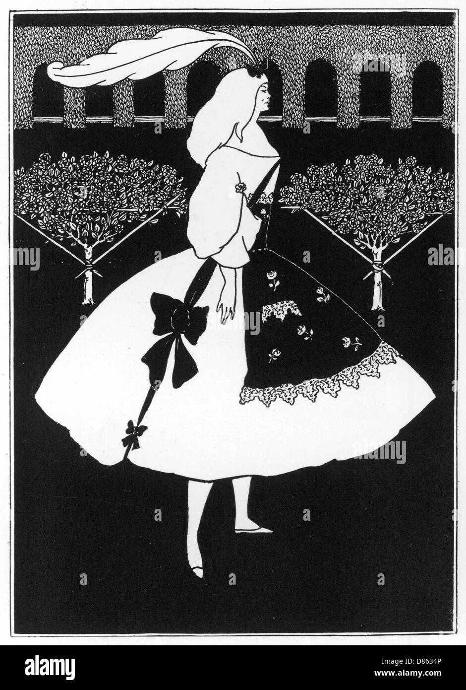 Cinderella dress Imágenes de stock en blanco y negro - Alamy