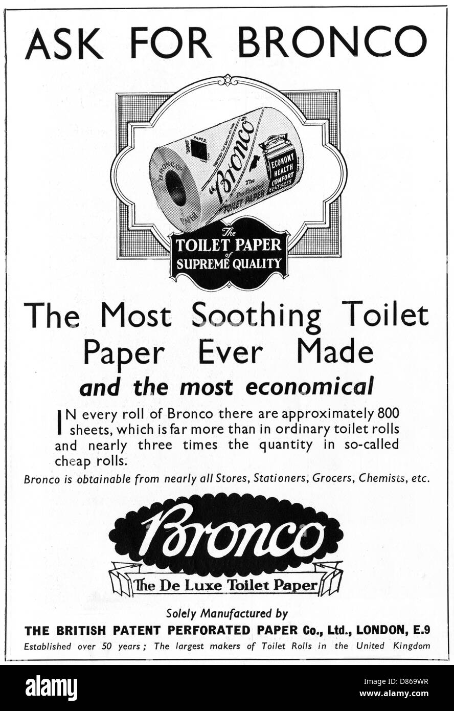 Toilet paper advertisement fotografías e imágenes de alta resolución