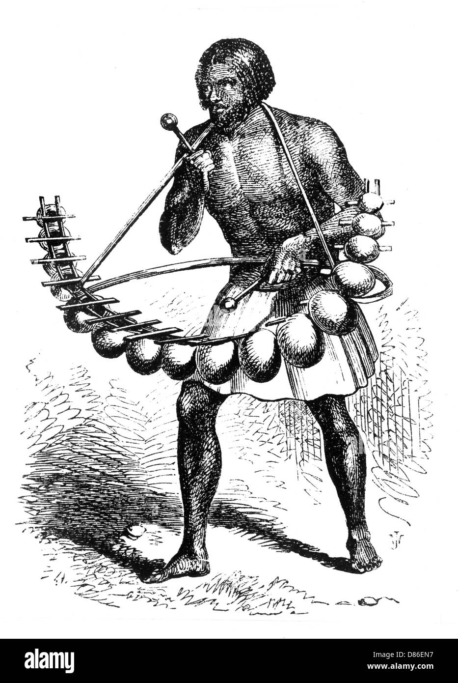 Música regional africana La marimba Fotografía de stock Alamy