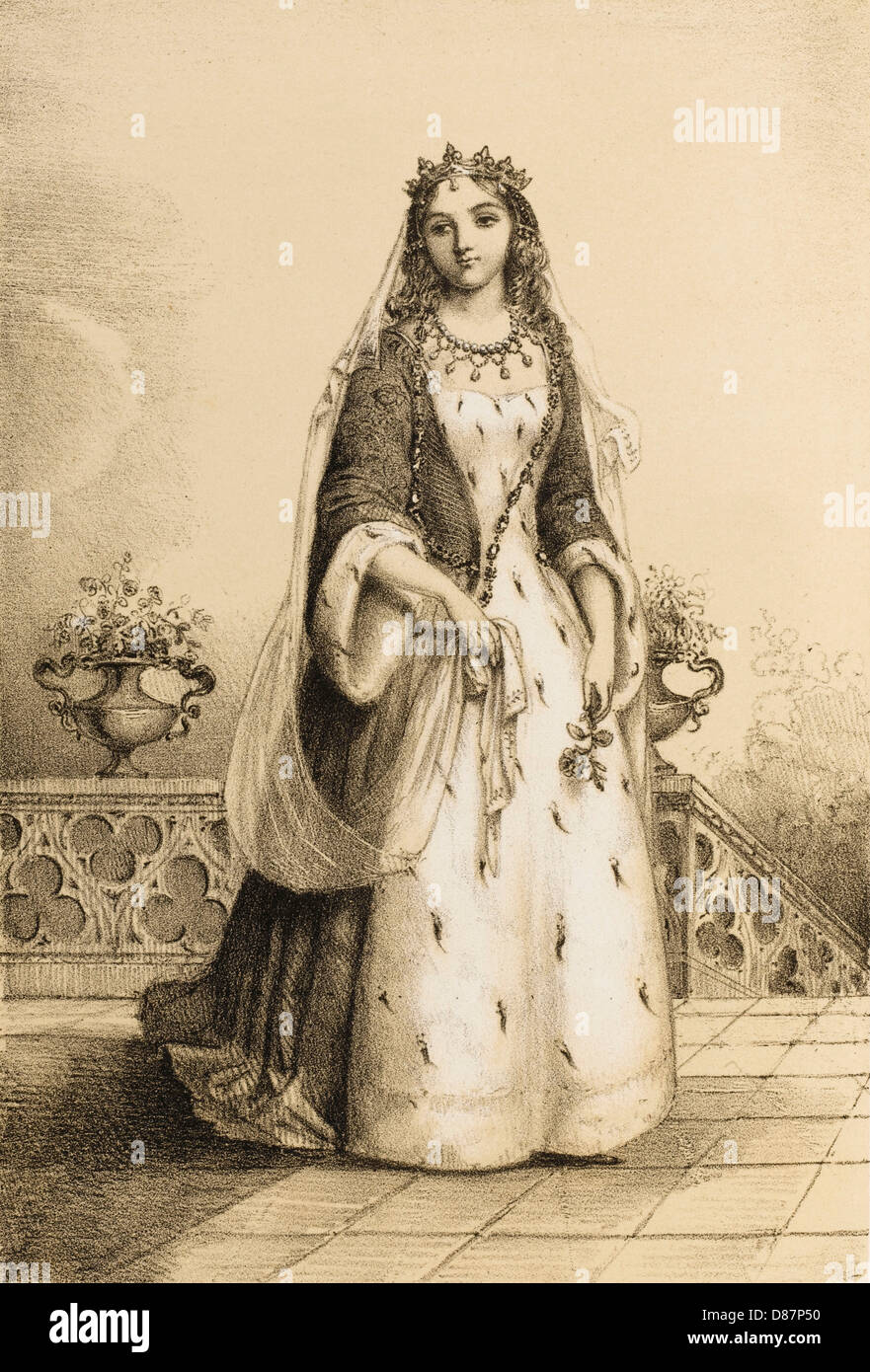 Margarita de Anjou Fotografía de stock Alamy