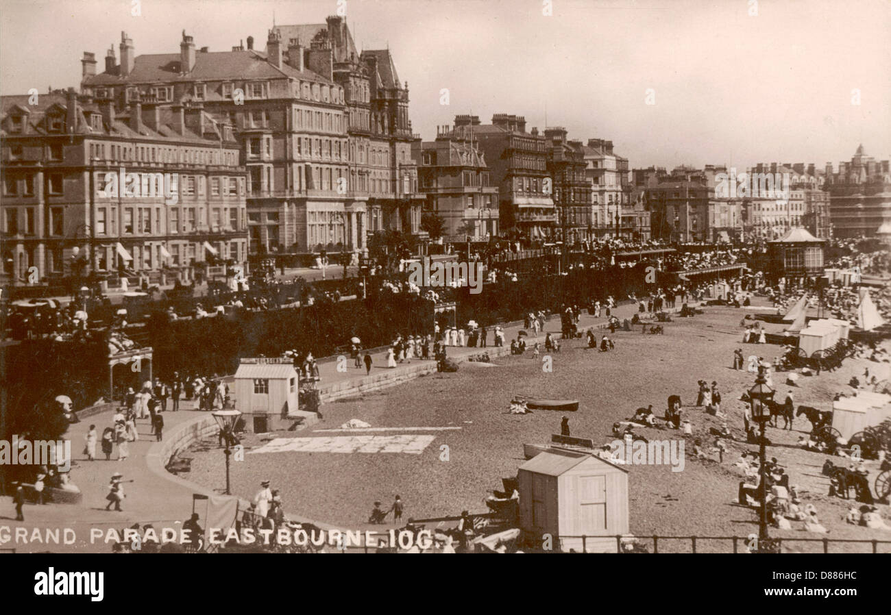 Eastbourne desfile 1911 Foto de stock